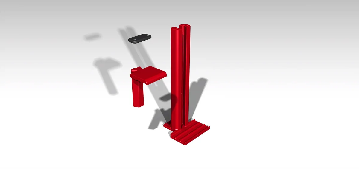 MMC CC01-01 Upgrade – Vertical Smartphone Mount for RC Drift Camera Trailer, photo 1