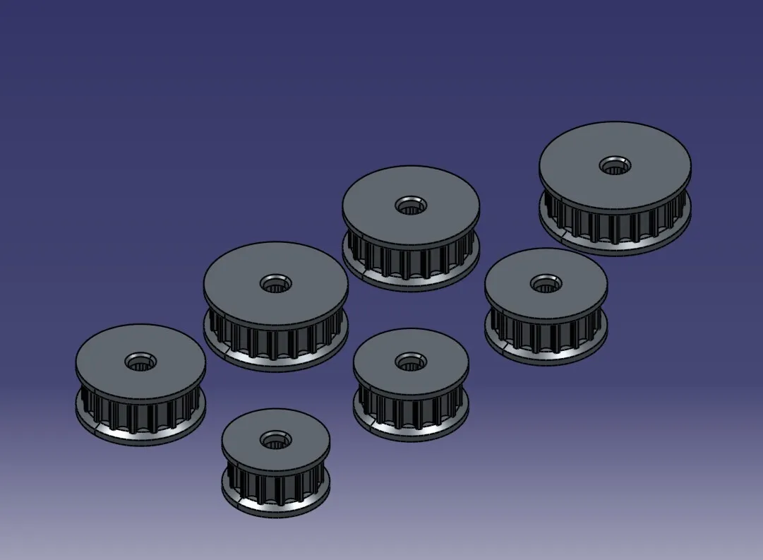 Rc Car Motor Pulley Set [14T to 20T], photo 1