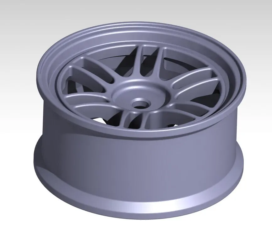 RC Drift Wheel 1:10 – RPF1 Style – 3D Printable, photo 1